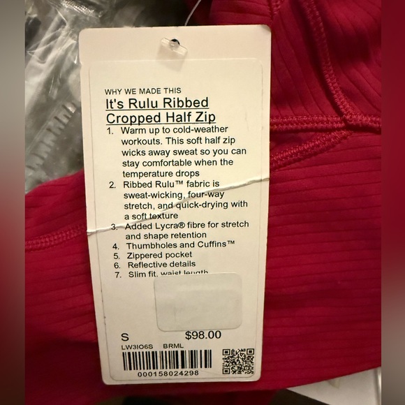 It's Rulu Ribbed Cropped Half Zip
Updated - Picture 10 of 10